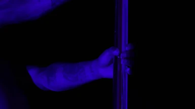 Hot and passionate pole dancing by sexy world class pole dancer Blaine Petrovia