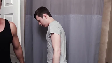 Eddie Patrick and Dakota Lovell savagely breed after sensual showering