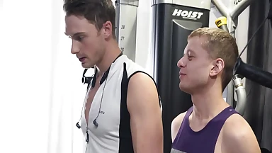 Slim And Gay Stepcousins Initiate A Threesome With Brawny DILF Dolf Dietrich