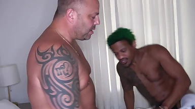 Daddy Mark Matthews SHOVES His Cock Inside BBC Anthony Grey Ass