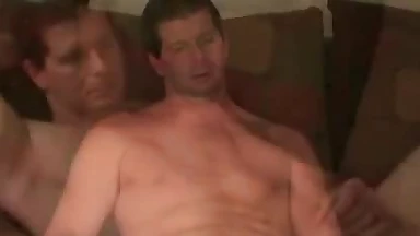 Amateur mature hunk solo masturbates his big hard dick intensely