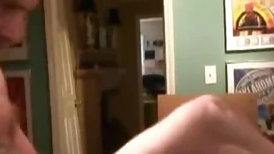 Grandpa and younger homo swallow each others cocks and jizz in solo play