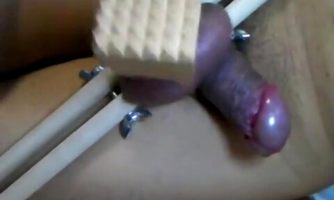 Testicle torture cumshot very painful ballbusting